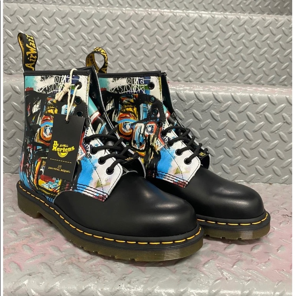 NIB Dr. Martens x Jean-Michel Basquiat size 5/36